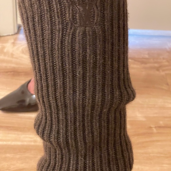 Louis Vuitton Women Heels Sock Attached38-Burgundy - Picture 3 of 8